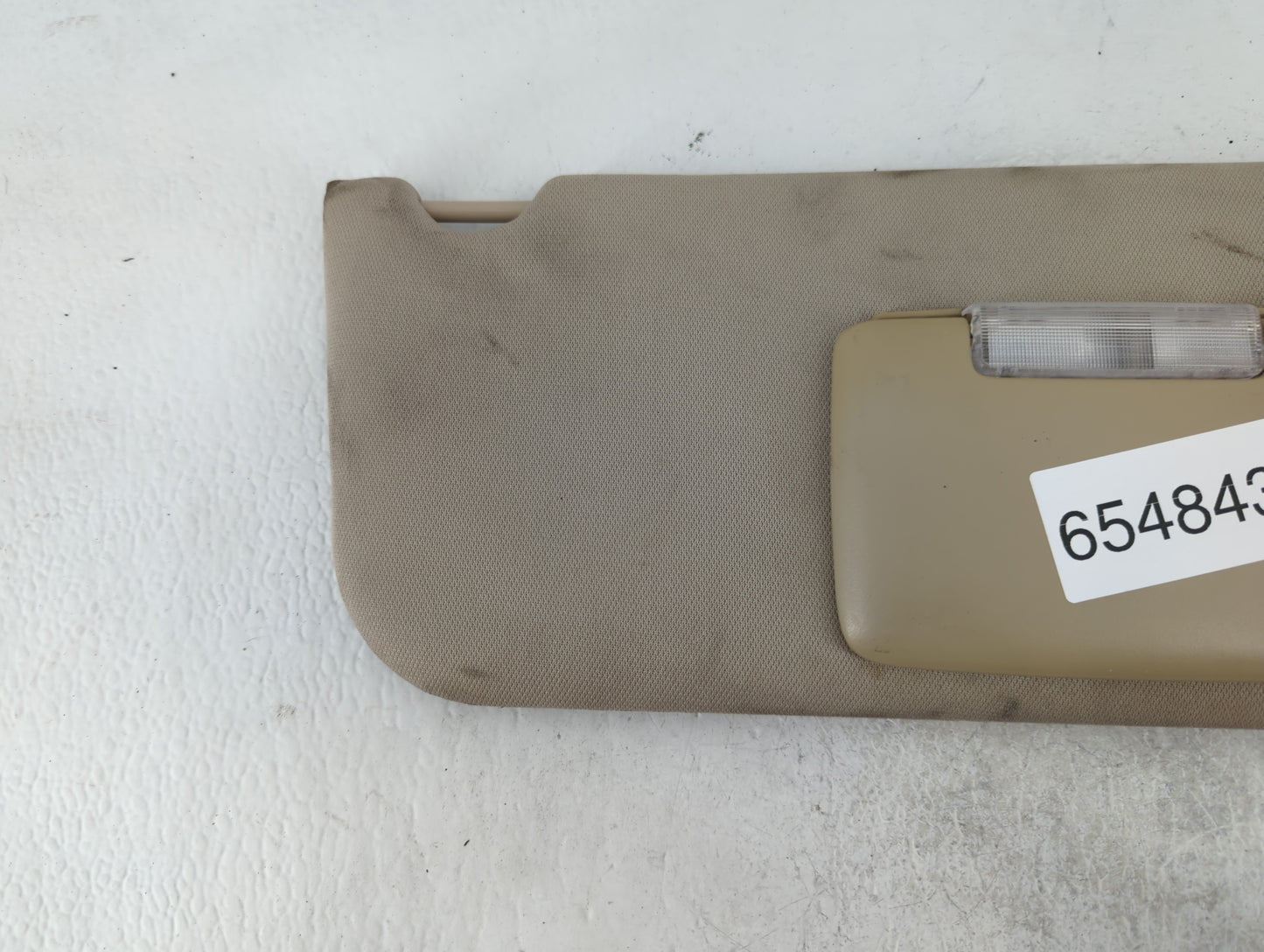 2011-2014 Ford F-150 Sun Visor Shade Replacement Passenger Right Mirror Fits Fits 2011 2012 2013 2014 OEM Used Auto Parts - 