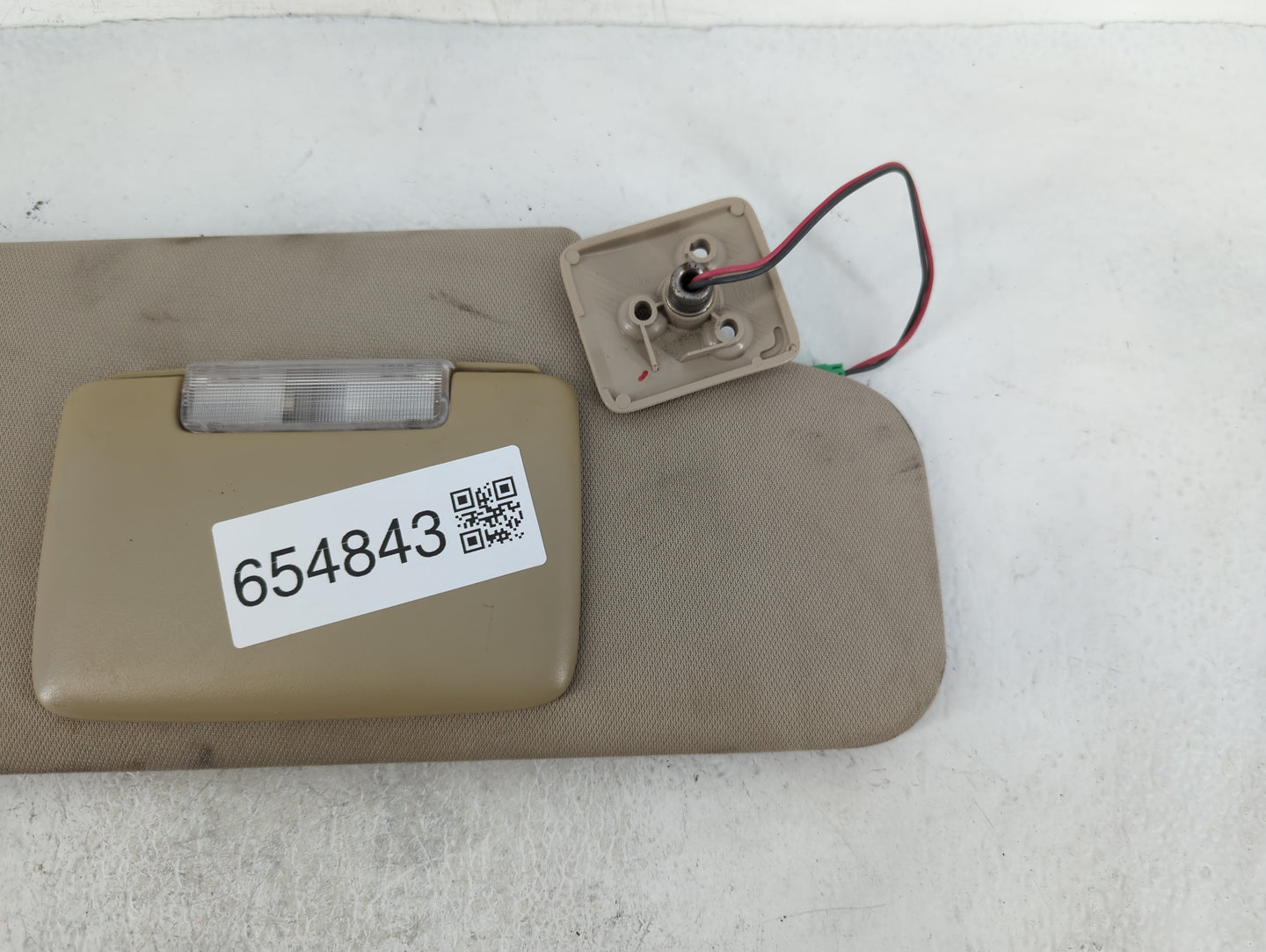 2011-2014 Ford F-150 Sun Visor Shade Replacement Passenger Right Mirror Fits Fits 2011 2012 2013 2014 OEM Used Auto Parts - 