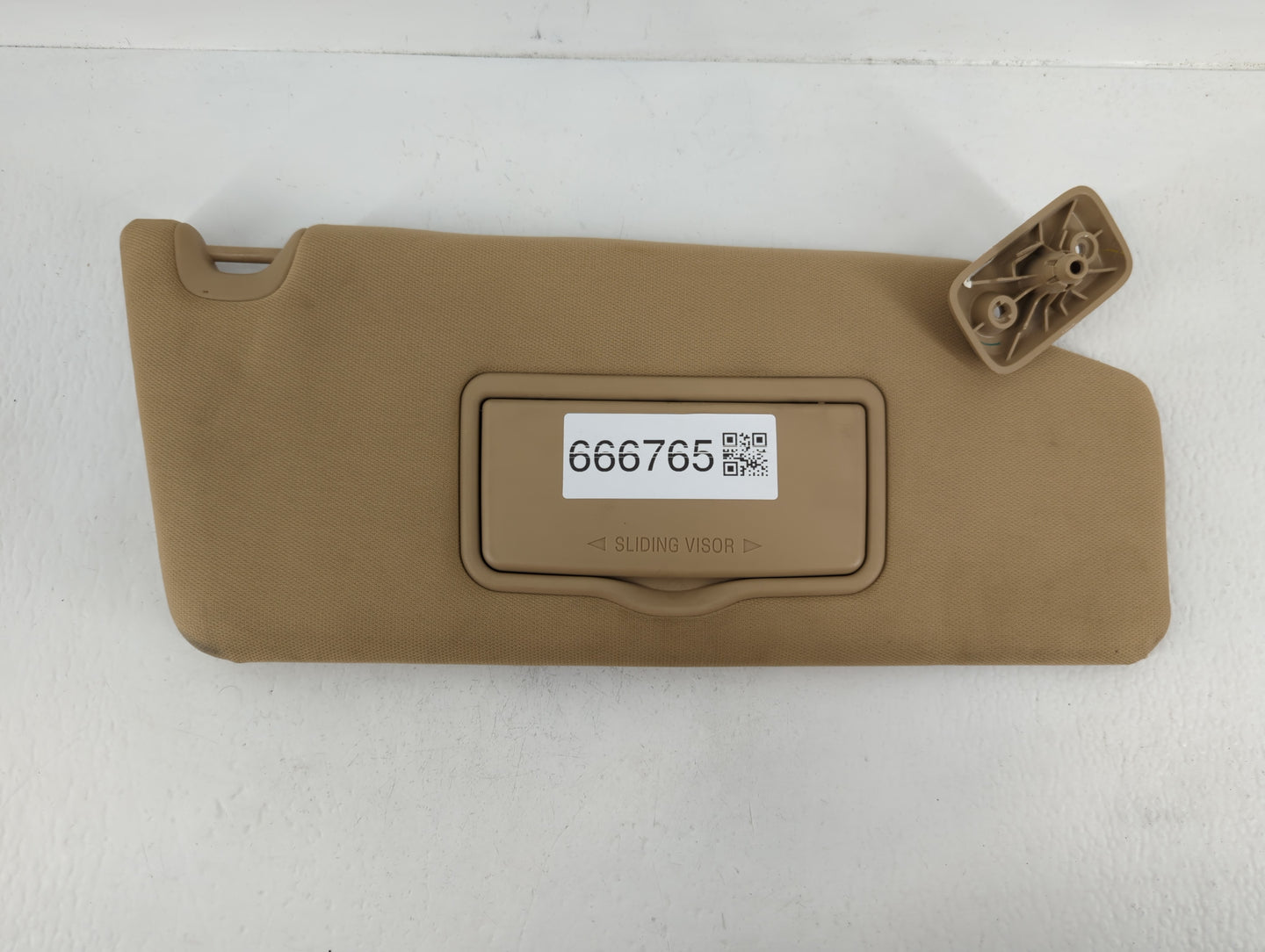 2011-2014 Ford F-150 Sun Visor Shade Replacement Passenger Right Mirror Fits Fits 2011 2012 2013 2014 OEM Used Auto Parts - 