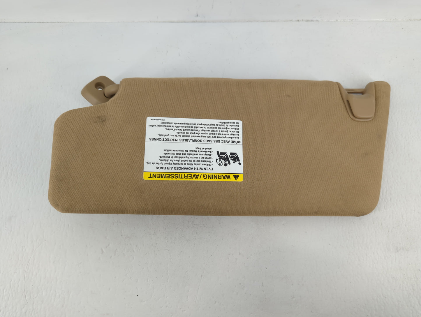 2011-2014 Ford F-150 Sun Visor Shade Replacement Passenger Right Mirror Fits Fits 2011 2012 2013 2014 OEM Used Auto Parts - 