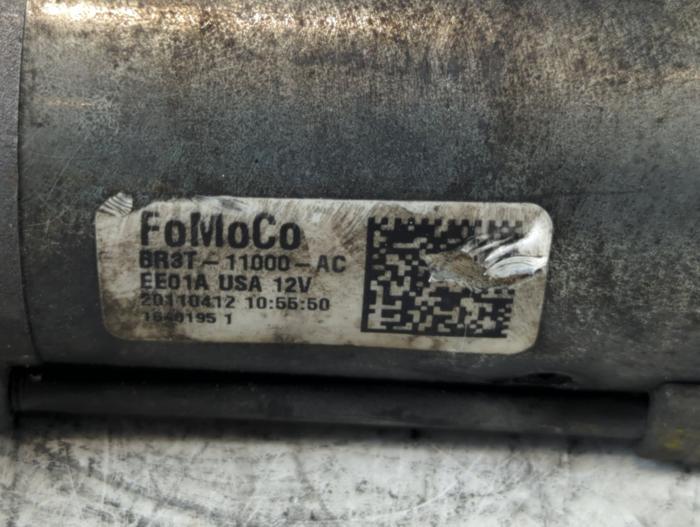 2011-2014 Ford F-150 Car Starter Motor Solenoid OEM P/N:BR3T-11000-AC Fits Fits 2011 2012 2013 2014 2015 OEM Used Auto Parts