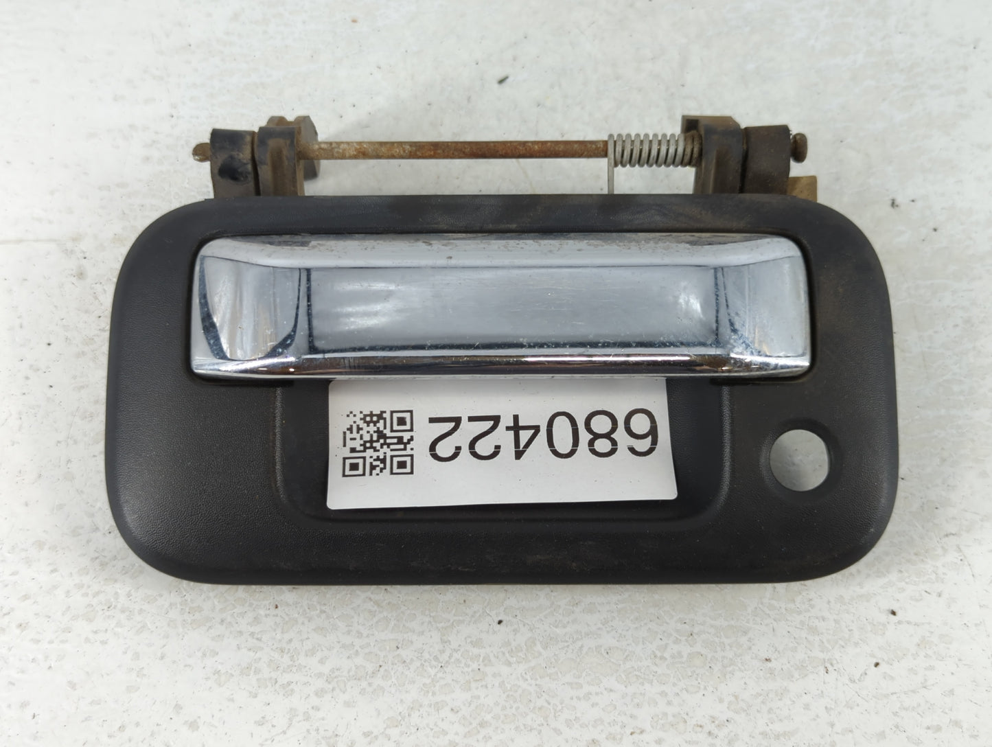 Ford F-150 Driver Front Left Door Handle Exterior Assembly Black - Oemusedautoparts1.com