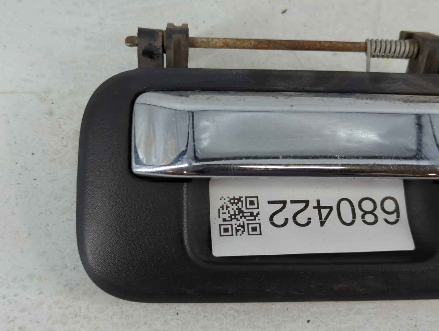 Ford F-150 Driver Front Left Door Handle Exterior Assembly Black - Oemusedautoparts1.com
