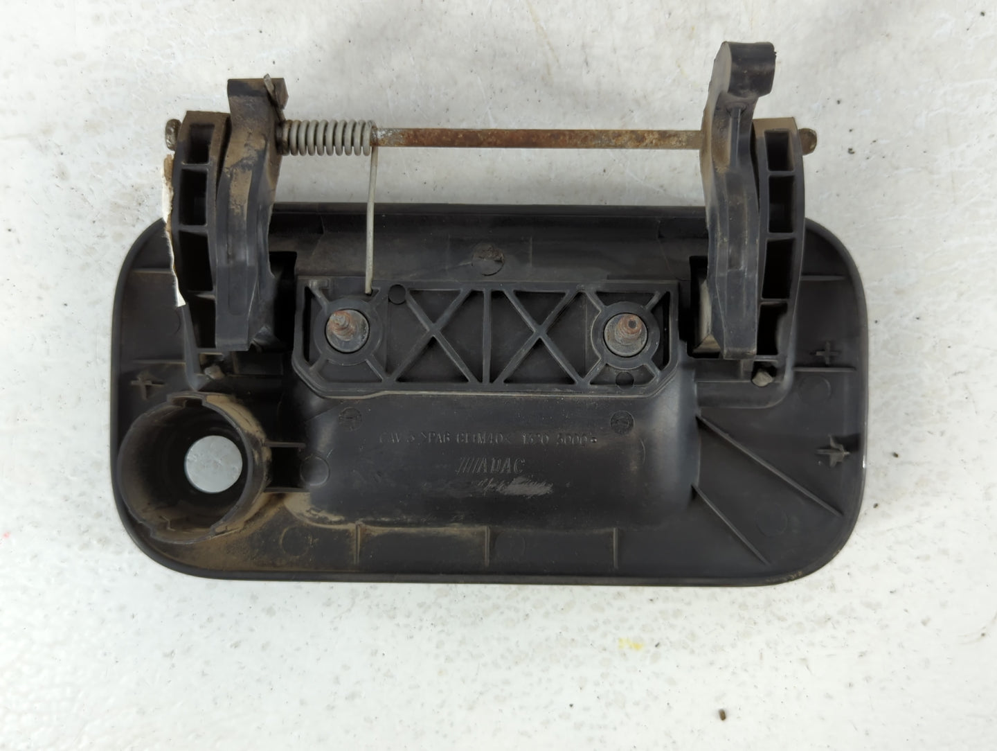 Ford F-150 Driver Front Left Door Handle Exterior Assembly Black - Oemusedautoparts1.com