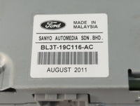 2011-2012 Ford F-150 Radio AM FM Cd Player Receiver Replacement P/N:BL3T-19C116-AC Fits Fits 2011 2012 OEM Used Auto Parts -