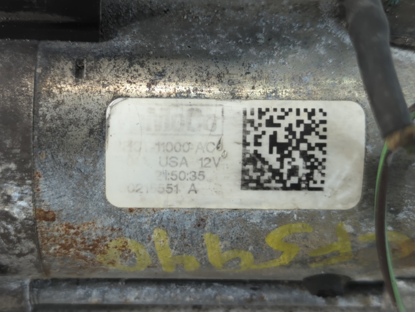 2011-2014 Ford F-150 Car Starter Motor Solenoid OEM Fits Fits 2011 2012 2013 2014 2015 OEM Used Auto Parts - Oemusedautopart