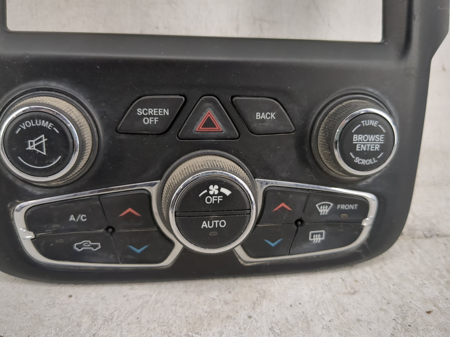 2011-2012 Ford F-350 Super Duty Climate Control Module Temperature AC/Heater Replacement P/N:1UJ97DX9AF Fits Fits 2011 2012 