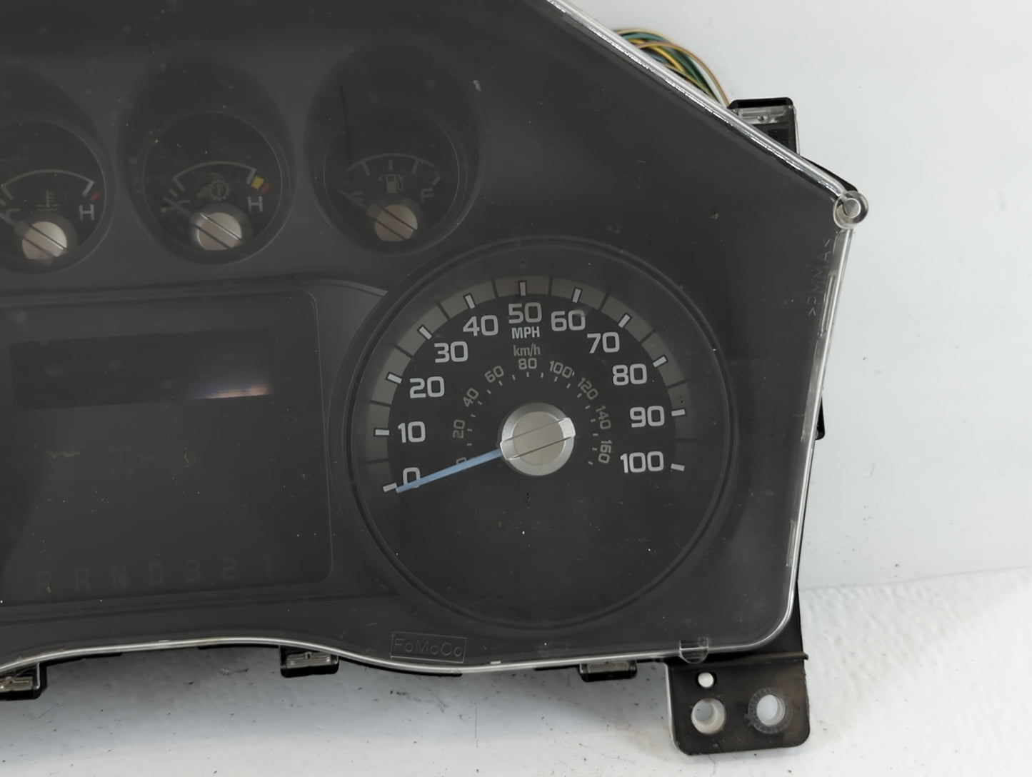 2011 Ford F-350 Super Duty Instrument Cluster Speedometer Gauges P/N:MX157550-0846 BC3T-10849-CM Fits OEM Used Auto Parts - 