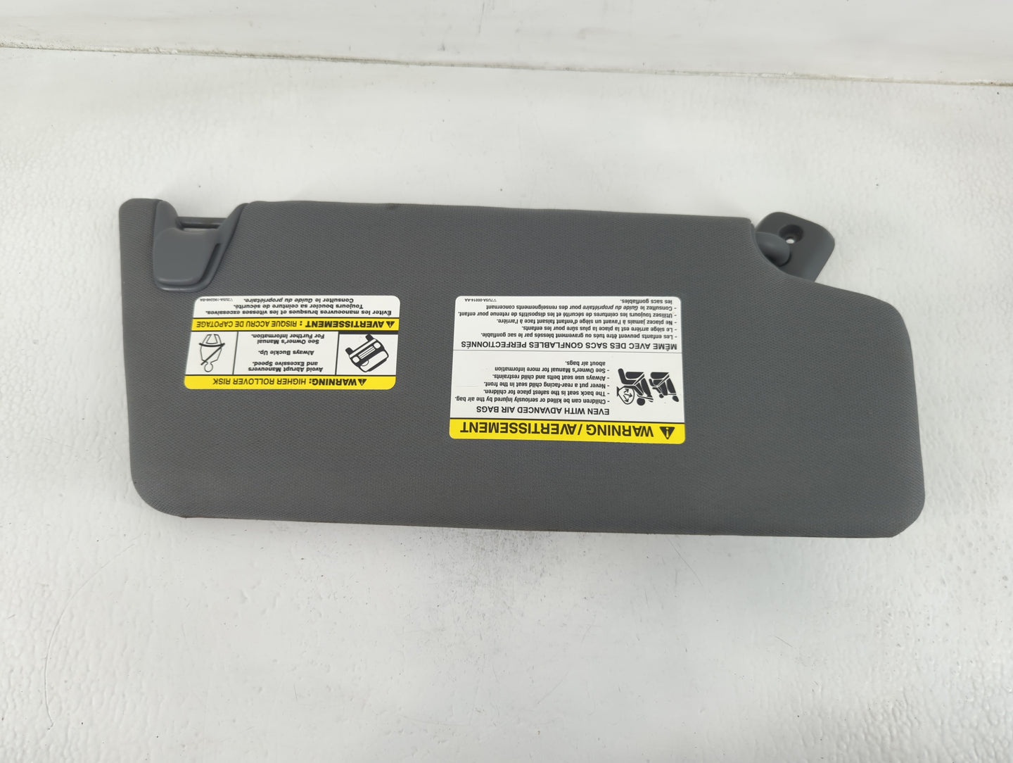 2011 Ford F150 Sun Visor Shade Replacement Driver Left Mirror Fits Fits 2012 2013 2014 OEM Used Auto Parts - Oemusedautopart