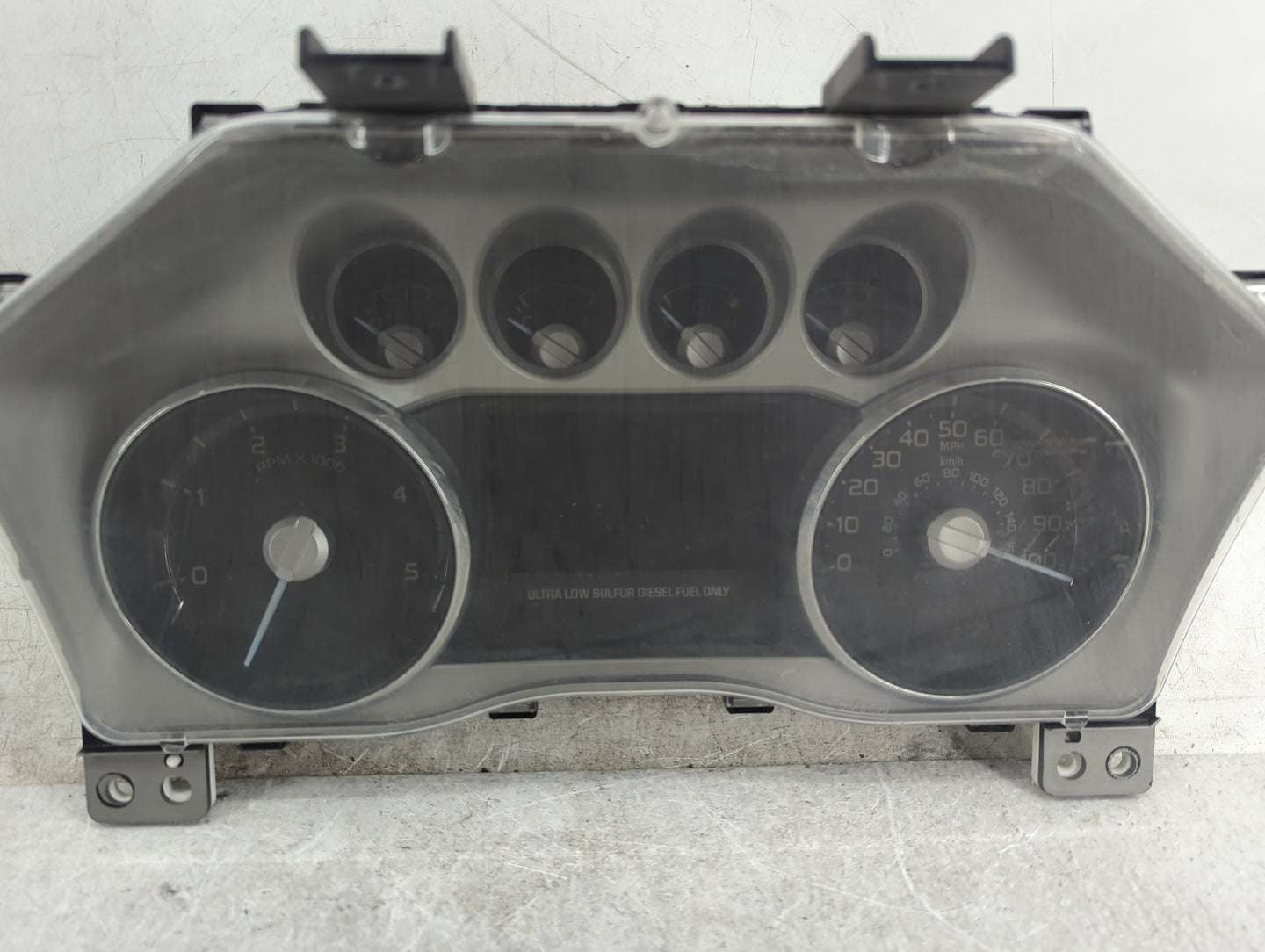 2011 Ford F250sd Instrument Cluster Speedometer Gauges P/N: Miles: Fits OEM Used Auto Parts - Oemusedautoparts1.com
