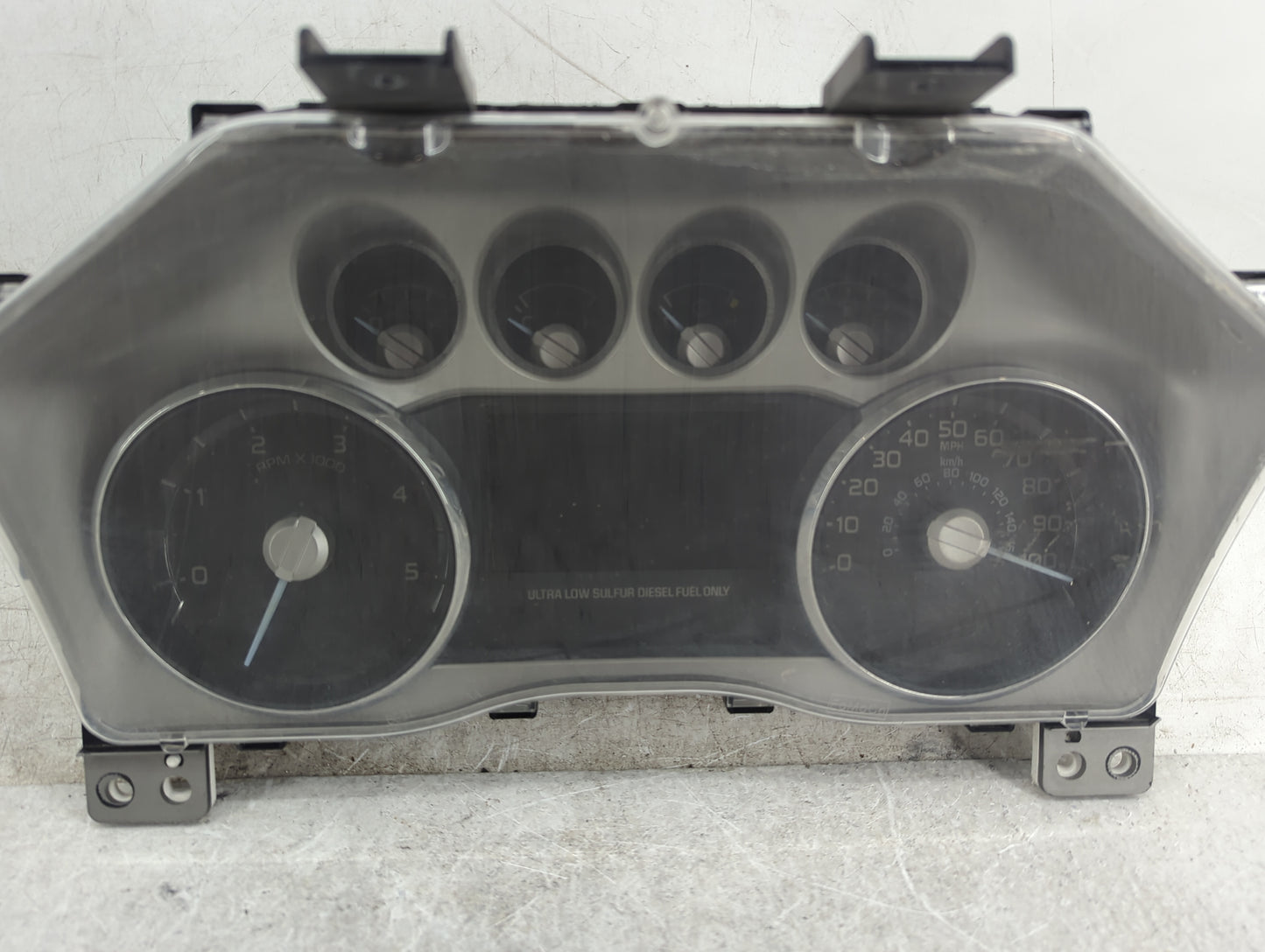 2011 Ford F250sd Instrument Cluster Speedometer Gauges P/N: Miles: Fits OEM Used Auto Parts - Oemusedautoparts1.com