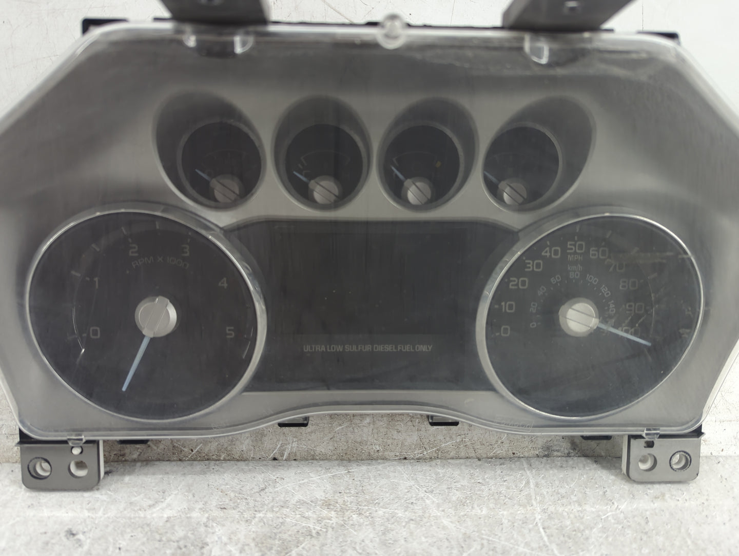 2011 Ford F250sd Instrument Cluster Speedometer Gauges P/N: Miles: Fits OEM Used Auto Parts - Oemusedautoparts1.com