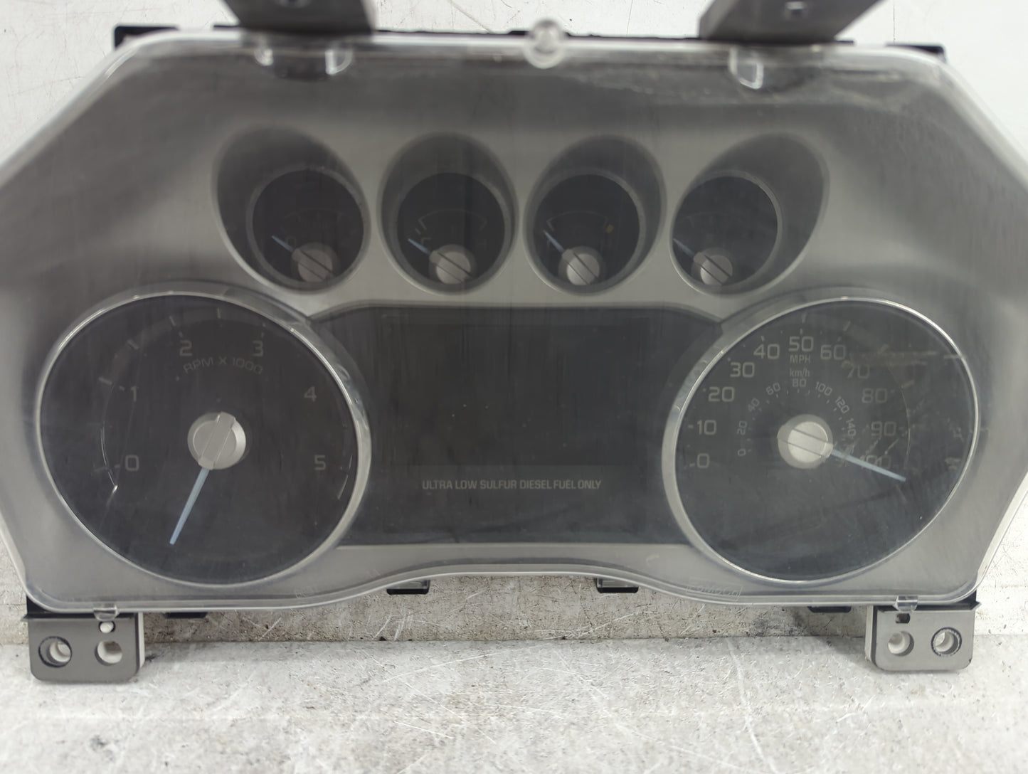 2011 Ford F250sd Instrument Cluster Speedometer Gauges P/N: Miles: Fits OEM Used Auto Parts - Oemusedautoparts1.com