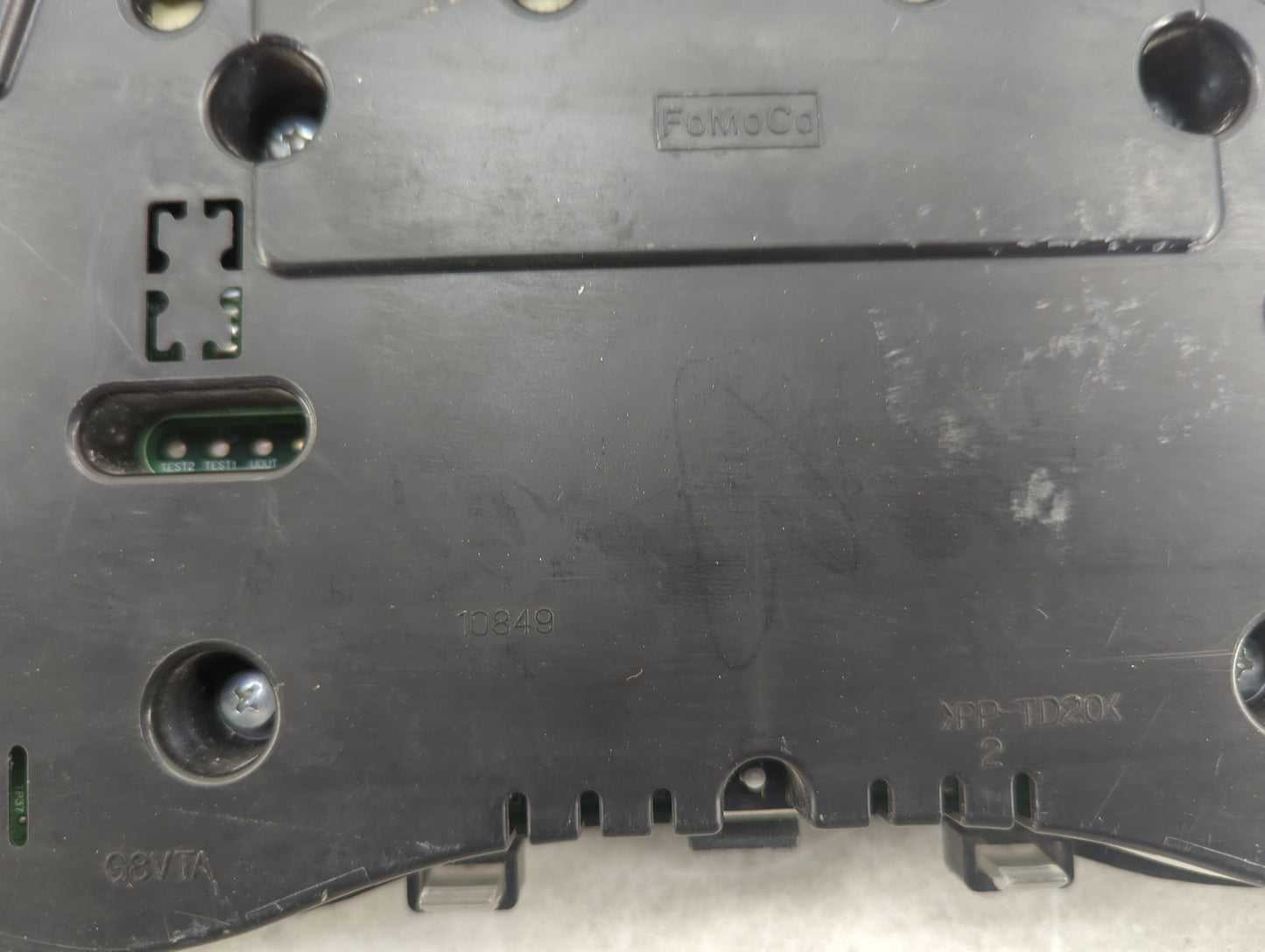 2011 Ford F250sd Instrument Cluster Speedometer Gauges P/N: Miles: Fits OEM Used Auto Parts - Oemusedautoparts1.com