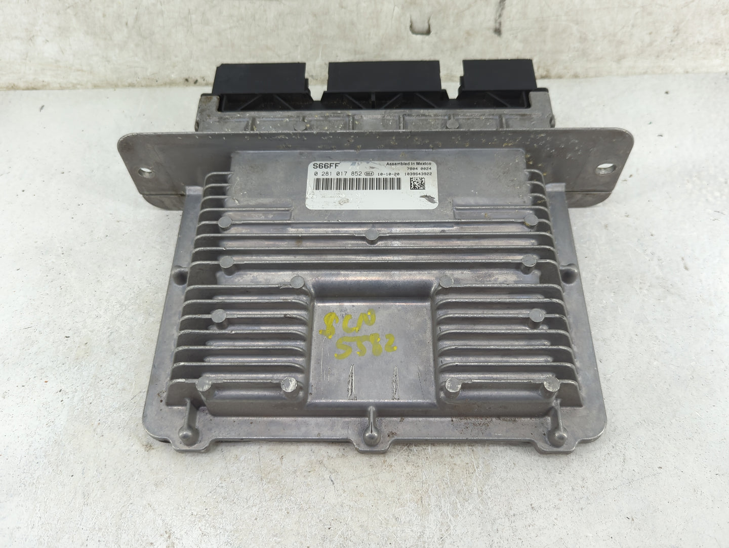 2011 Ford F250sd PCM Engine Control Computer ECU ECM PCU OEM P/N:BC3A-12A650-ERA BC3A-12B684-JA, 0281017852 Fits Fits 2012 O