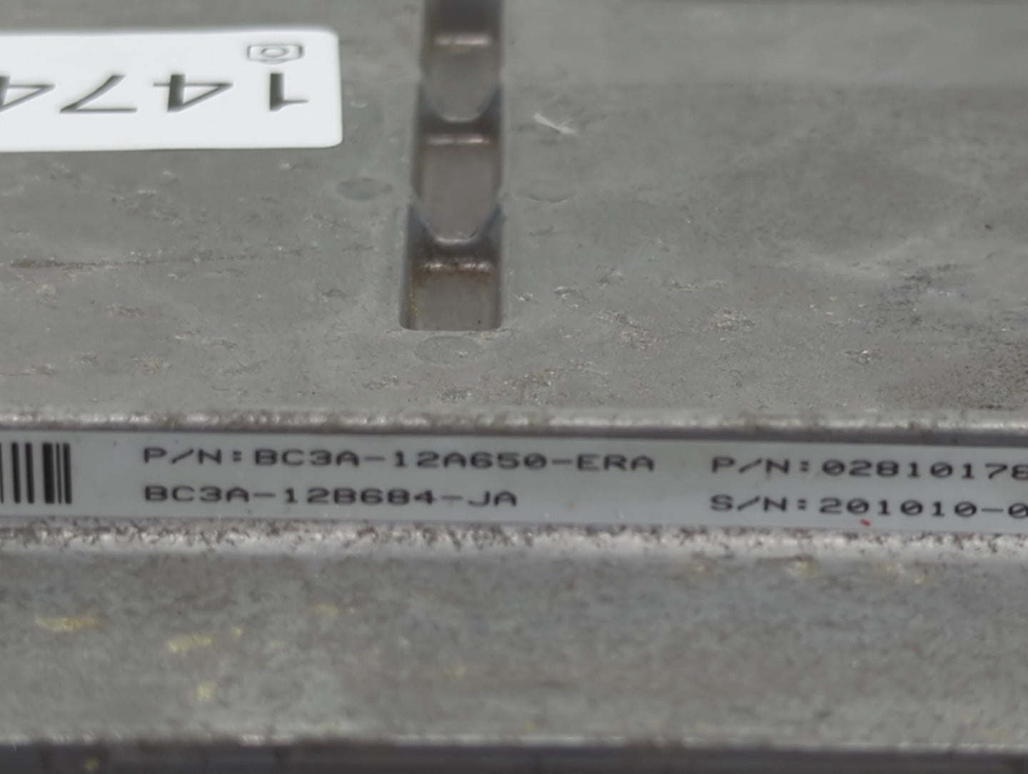2011 Ford F250sd PCM Engine Control Computer ECU ECM PCU OEM P/N:BC3A-12A650-ERA BC3A-12B684-JA, 0281017852 Fits Fits 2012 O