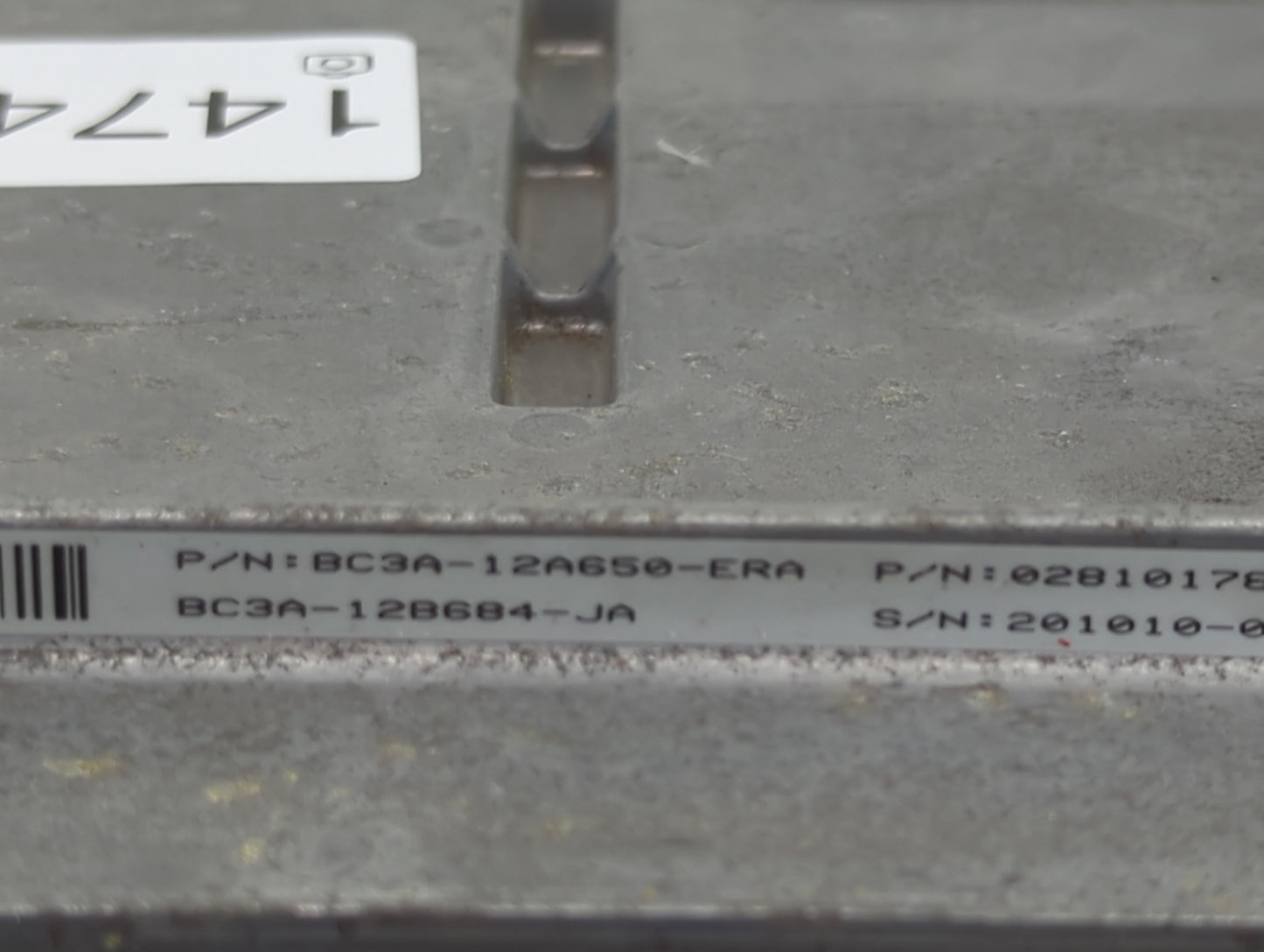 2011 Ford F250sd PCM Engine Control Computer ECU ECM PCU OEM P/N:BC3A-12A650-ERA BC3A-12B684-JA, 0281017852 Fits Fits 2012 O