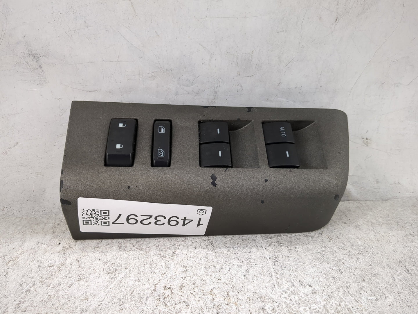 2011 Ford F250sd Master Power Window Switch Replacement Driver Side Left P/N:8L8T-14540-ACW AND80D036BCA Fits OEM Used Auto 