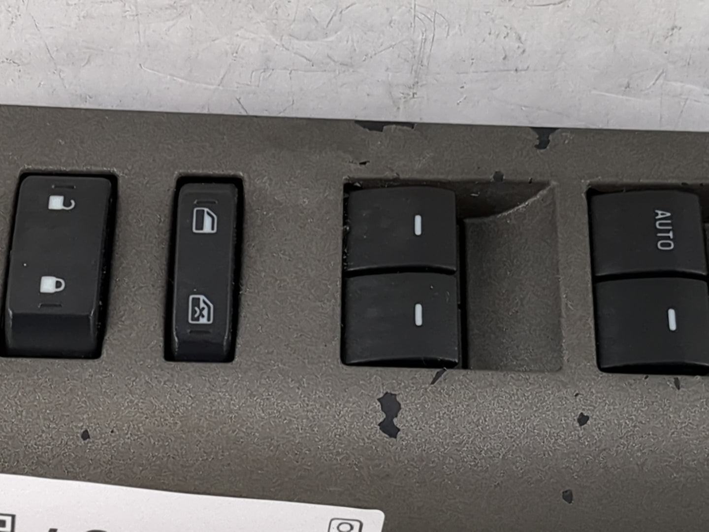 2011 Ford F250sd Master Power Window Switch Replacement Driver Side Left P/N:8L8T-14540-ACW AND80D036BCA Fits OEM Used Auto 