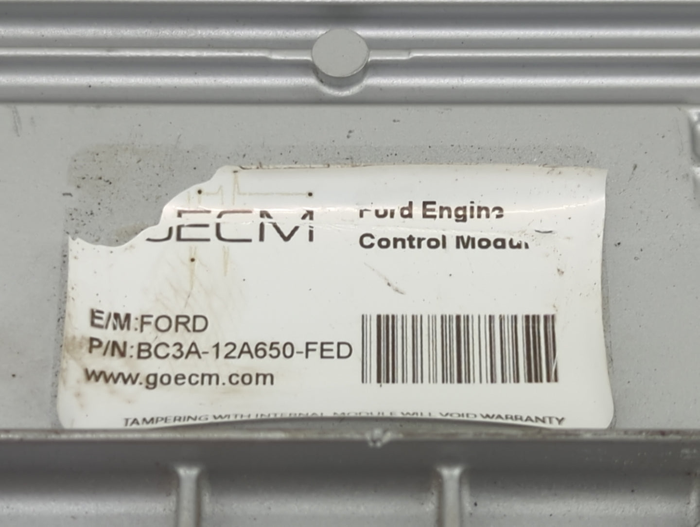 2011 Ford F250 Super Duty PCM Engine Control Computer ECU ECM PCU OEM P/N:BC3A-12A650-FED Fits Fits 2012 OEM Used Auto Parts