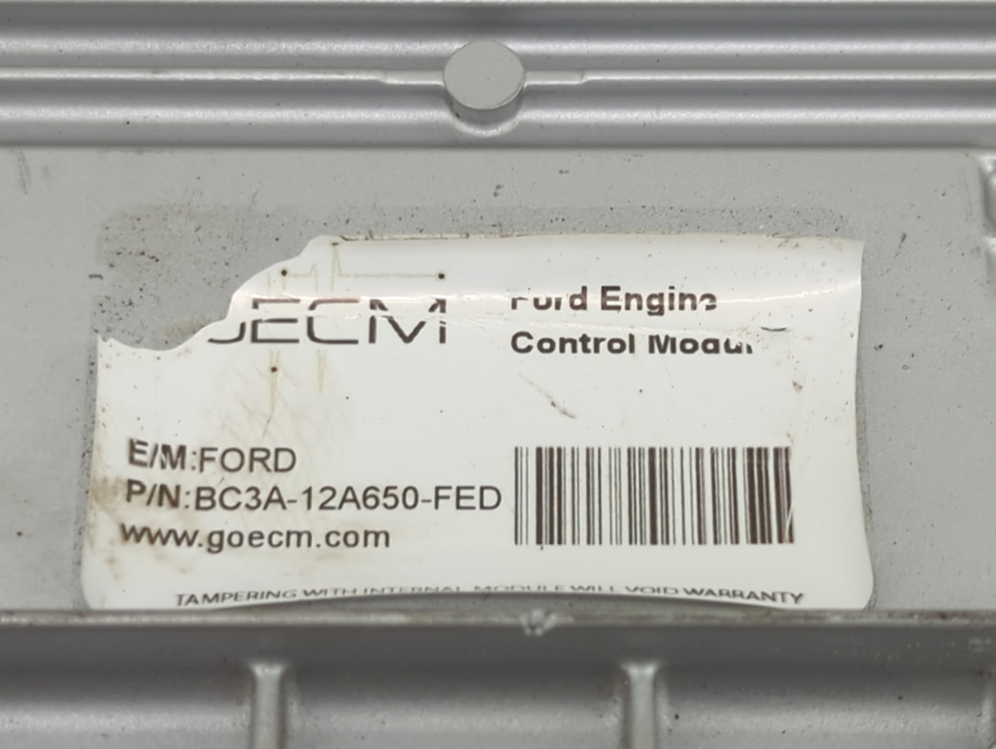 2011 Ford F250 Super Duty PCM Engine Control Computer ECU ECM PCU OEM P/N:BC3A-12A650-FED Fits Fits 2012 OEM Used Auto Parts