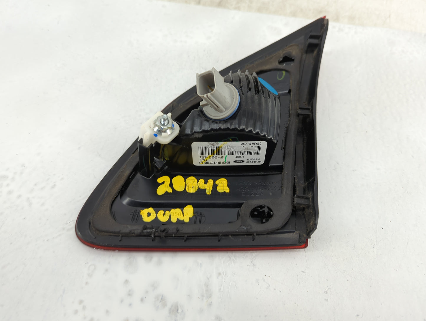 2011-2013 Ford Fiesta Driver Left Side Deck Lid Mounted Tail Light - Oemusedautoparts1.com
