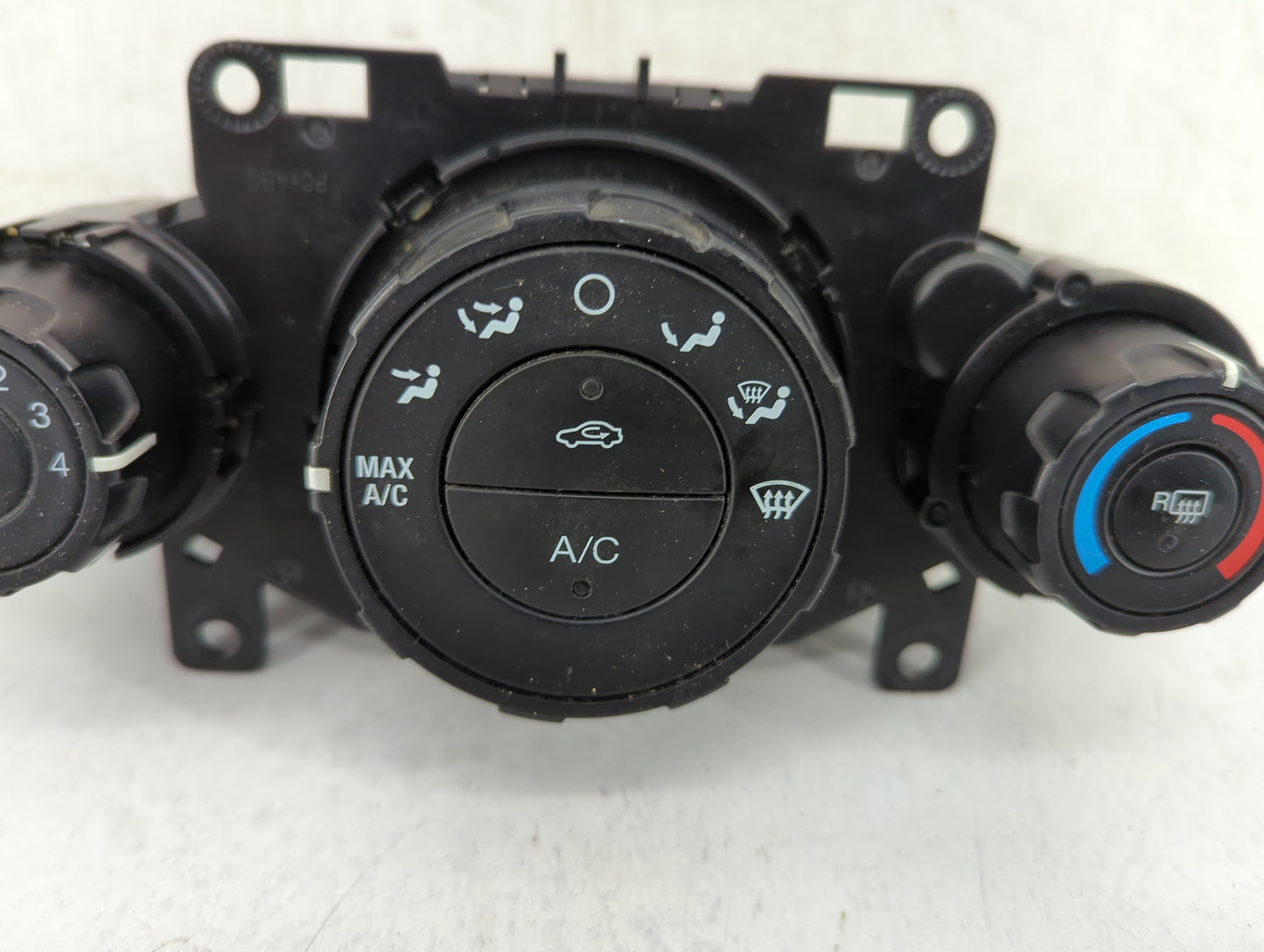 2011-2013 Ford Fiesta Climate Control Module Temperature AC/Heater Replacement Fits Fits 2011 2012 2013 OEM Used Auto Parts 