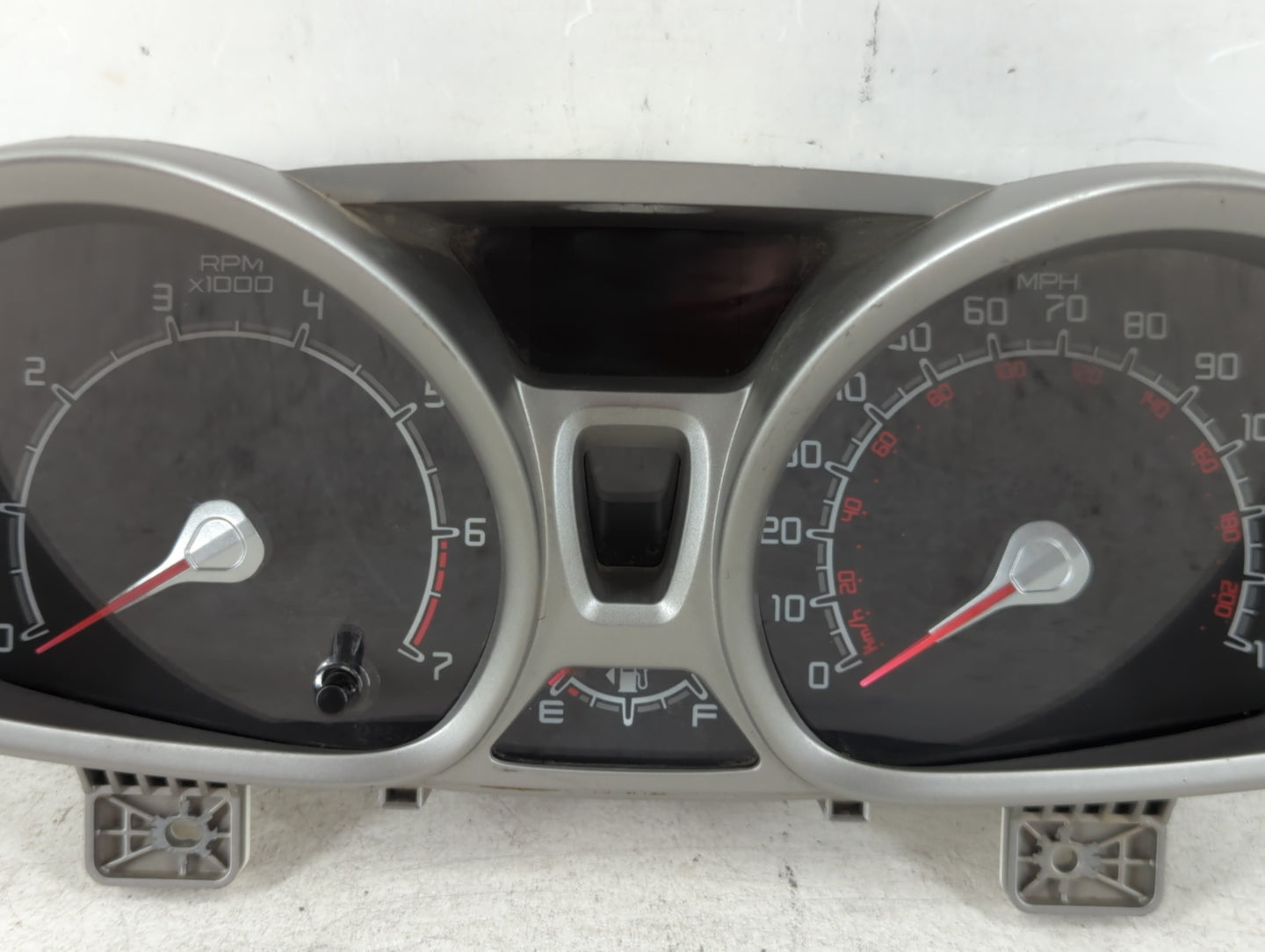 2011 Ford Fiesta Instrument Cluster Speedometer Gauges P/N:AE8T-10849-LB Fits OEM Used Auto Parts - Oemusedautoparts1.com