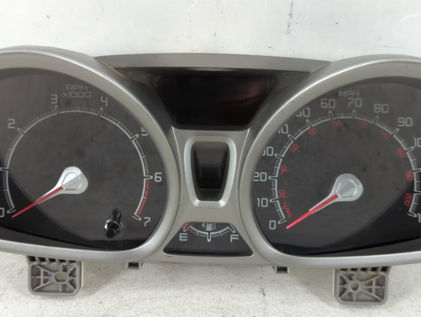 2011 Ford Fiesta Instrument Cluster Speedometer Gauges P/N:AE8T-10849-LB Fits OEM Used Auto Parts - Oemusedautoparts1.com