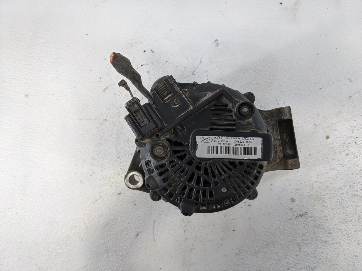 2011-2019 Ford Fiesta Alternator Replacement Generator Charging Assembly Engine OEM P/N:AE8T-10300-AA Fits OEM Used Auto Par