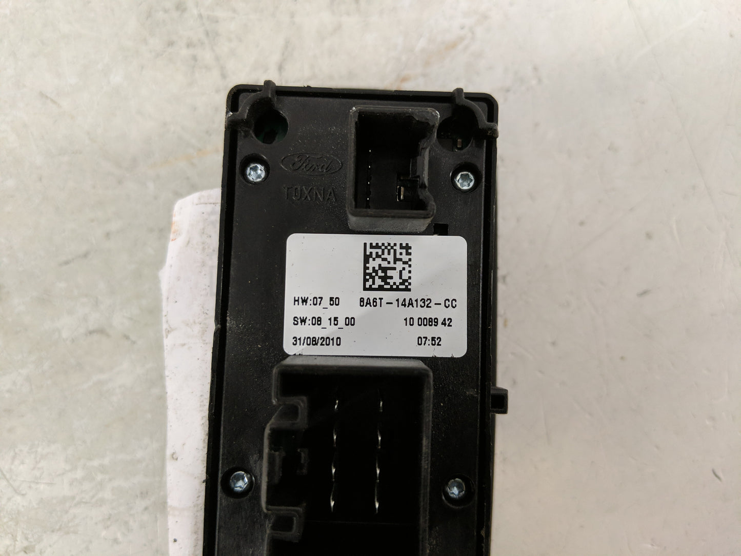 2011-2013 Ford Fiesta Master Power Window Switch Replacement Driver Side Left P/N:BA6T-14A132-CC Fits Fits 2011 2012 2013 OE
