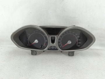 2011 Ford Fiesta Instrument Cluster Speedometer Gauges P/N:AE8T-10849-BA Fits OEM Used Auto Parts - Oemusedautoparts1.com
