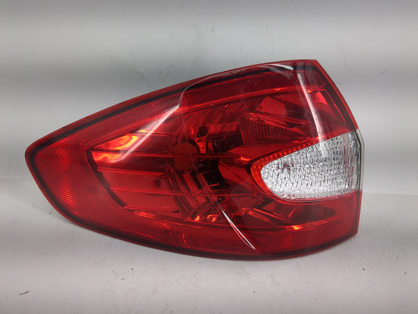 2011-2013 Ford Fiesta Tail Light Assembly Driver Left OEM P/N:AE83-13B505-AC Fits Fits 2011 2012 2013 OEM Used Auto Parts - 