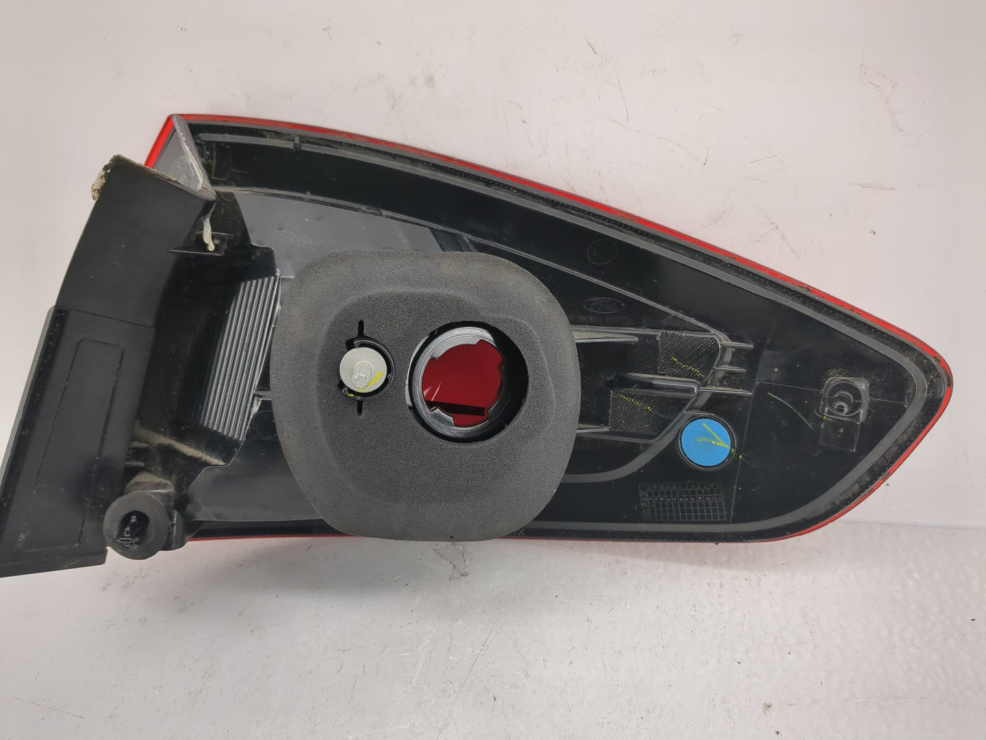 2011-2013 Ford Fiesta Tail Light Assembly Driver Left OEM P/N:AE83-13B505-AC Fits Fits 2011 2012 2013 OEM Used Auto Parts - 