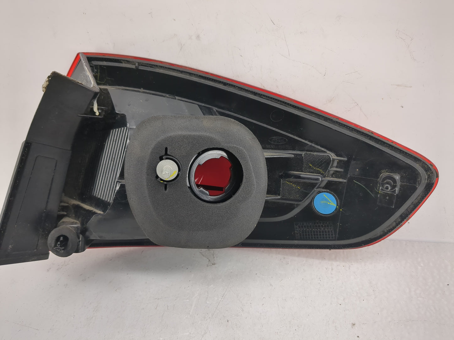 2011-2013 Ford Fiesta Tail Light Assembly Driver Left OEM P/N:AE83-13B505-AC Fits Fits 2011 2012 2013 OEM Used Auto Parts - 