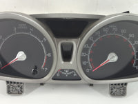 2011 Ford Fiesta Instrument Cluster Speedometer Gauges Fits OEM Used Auto Parts - Oemusedautoparts1.com