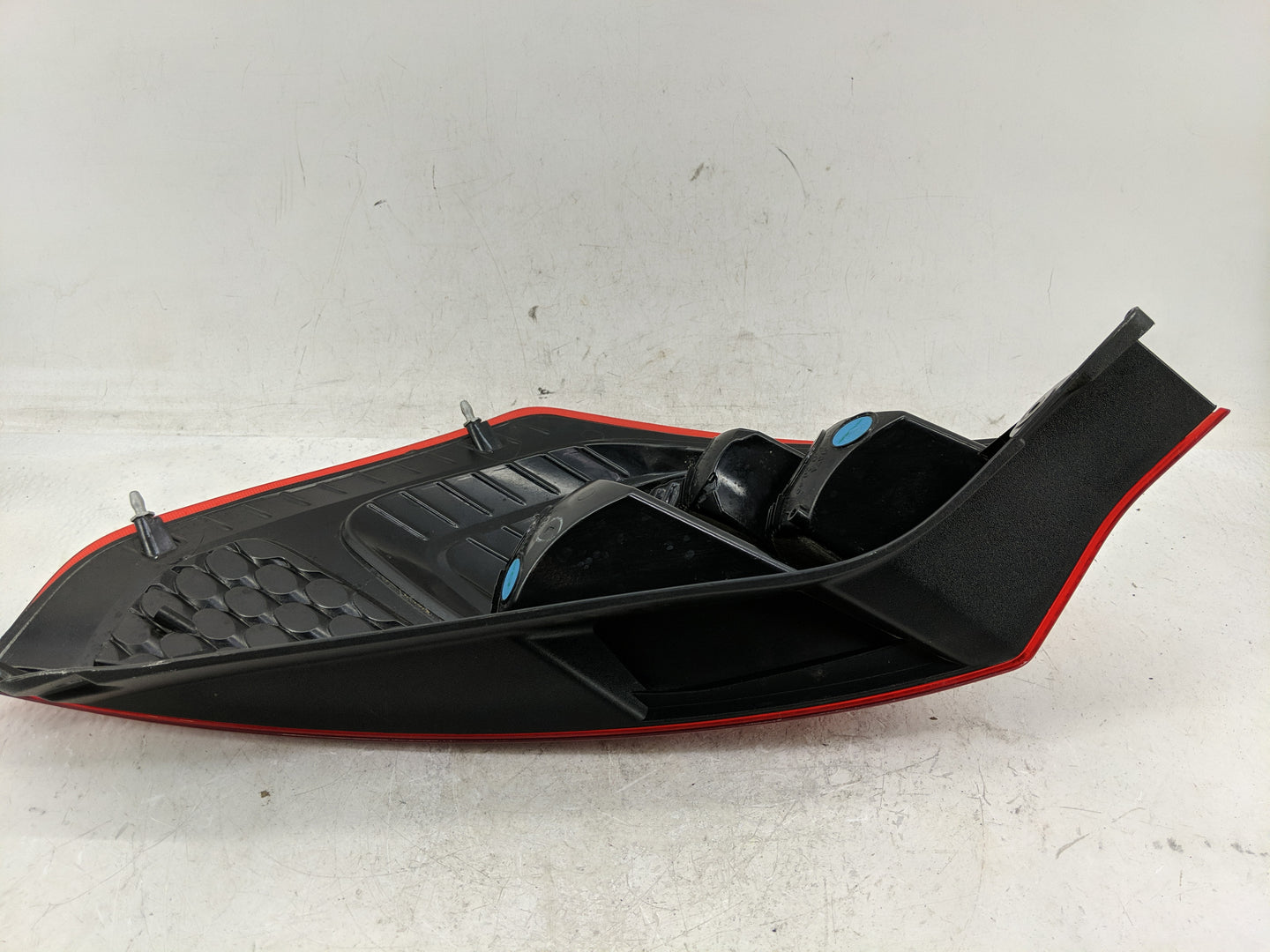 2011-2013 Ford Fiesta Tail Light Assembly Driver Left OEM P/N:AE83-13B505-BG Fits Fits 2011 2012 2013 OEM Used Auto Parts - 