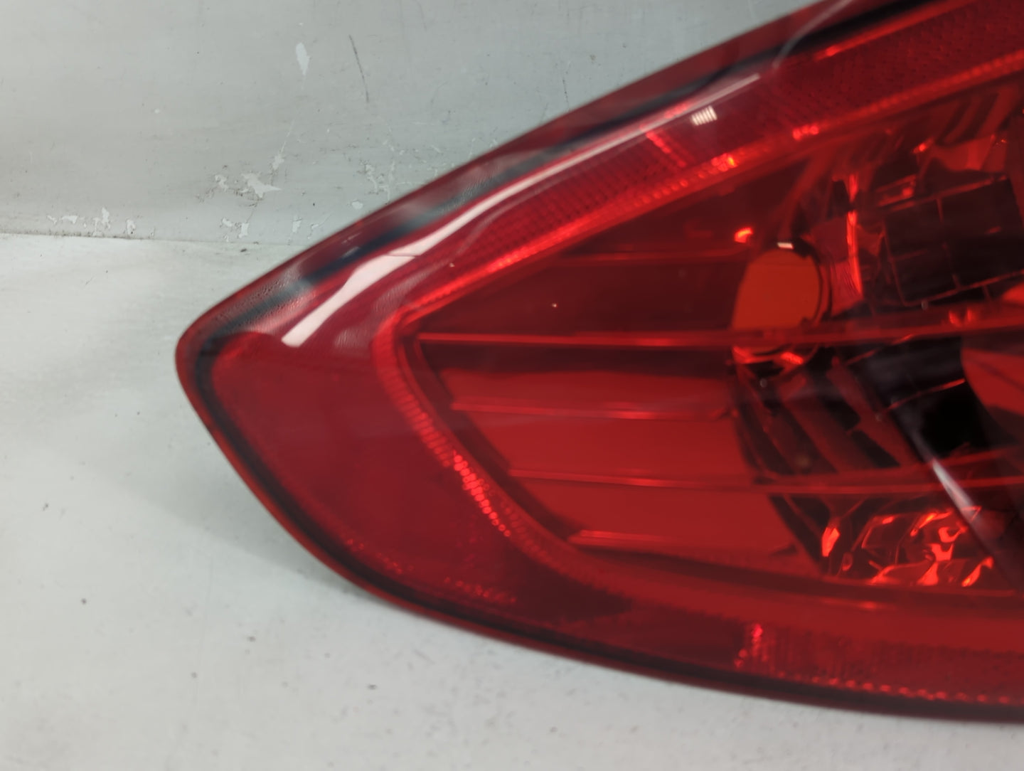 2011-2013 Ford Fiesta Tail Light Assembly Driver Left OEM P/N:AE83-13B505-AC Fits Fits 2011 2012 2013 OEM Used Auto Parts - 