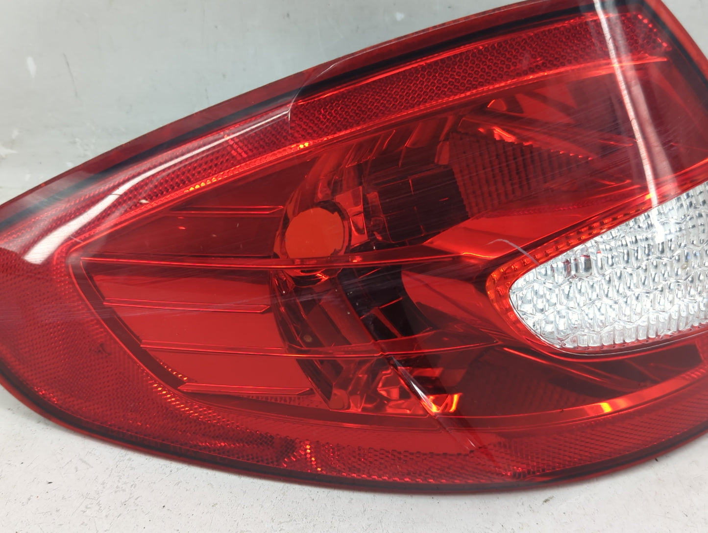 2011-2013 Ford Fiesta Tail Light Assembly Driver Left OEM P/N:AE83-13B505-AC Fits Fits 2011 2012 2013 OEM Used Auto Parts - 