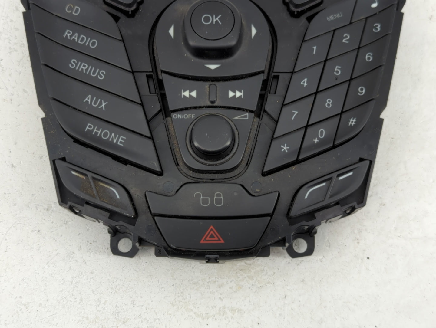 2011-2013 Ford Fiesta Radio Control Panel - Oemusedautoparts1.com