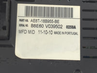2011 Ford Fiesta Radio AM FM Cd Player Receiver Replacement P/N:AE8T-18B955-BE Fits OEM Used Auto Parts - Oemusedautoparts1.
