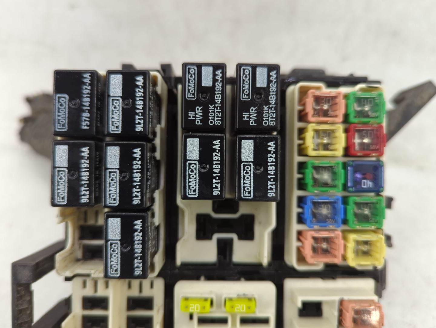 2011-2013 Ford Fiesta Fusebox Fuse Box Panel Relay Module P/N:6001389001 Fits Fits 2011 2012 2013 OEM Used Auto Parts - Oemu
