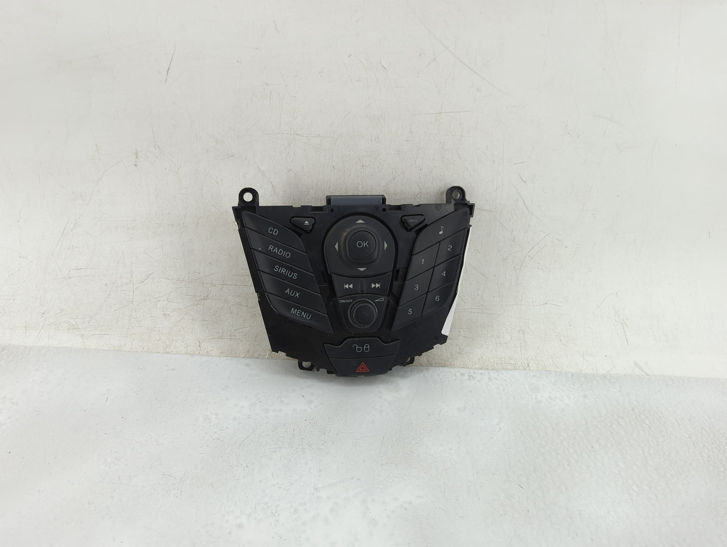 2011-2013 Ford Fiesta Radio AM FM Cd Player Receiver Replacement P/N:AE8T18K811AA Fits Fits 2011 2012 2013 OEM Used Auto Par
