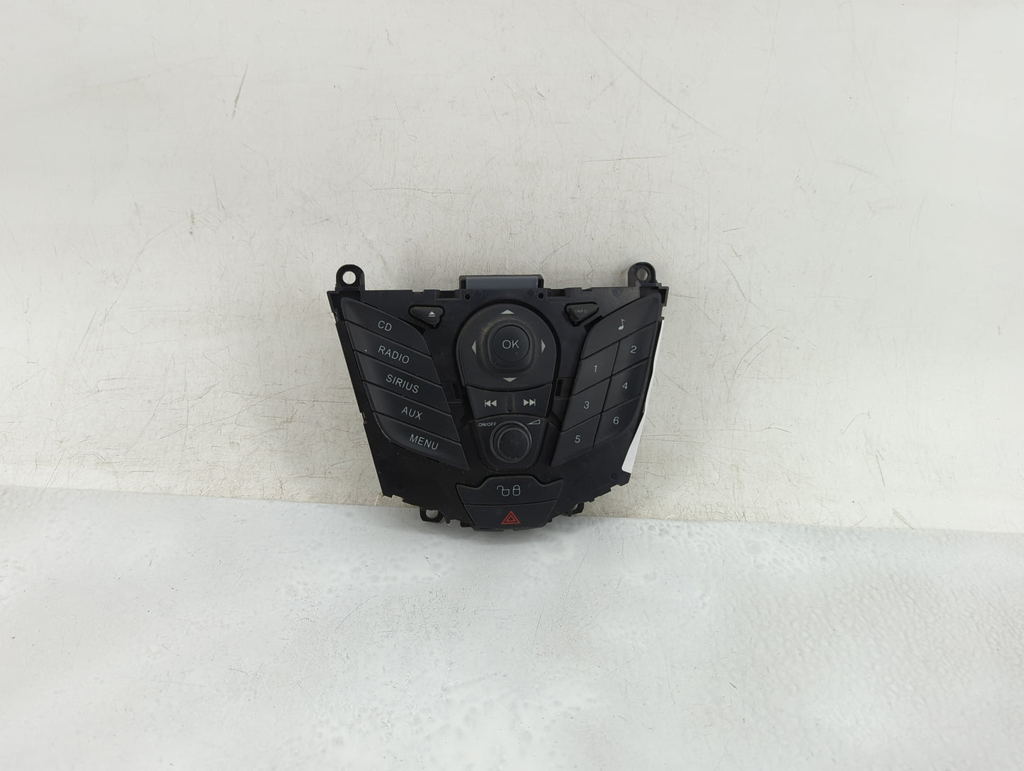 2011-2013 Ford Fiesta Radio AM FM Cd Player Receiver Replacement P/N:AE8T18K811AA Fits Fits 2011 2012 2013 OEM Used Auto Par