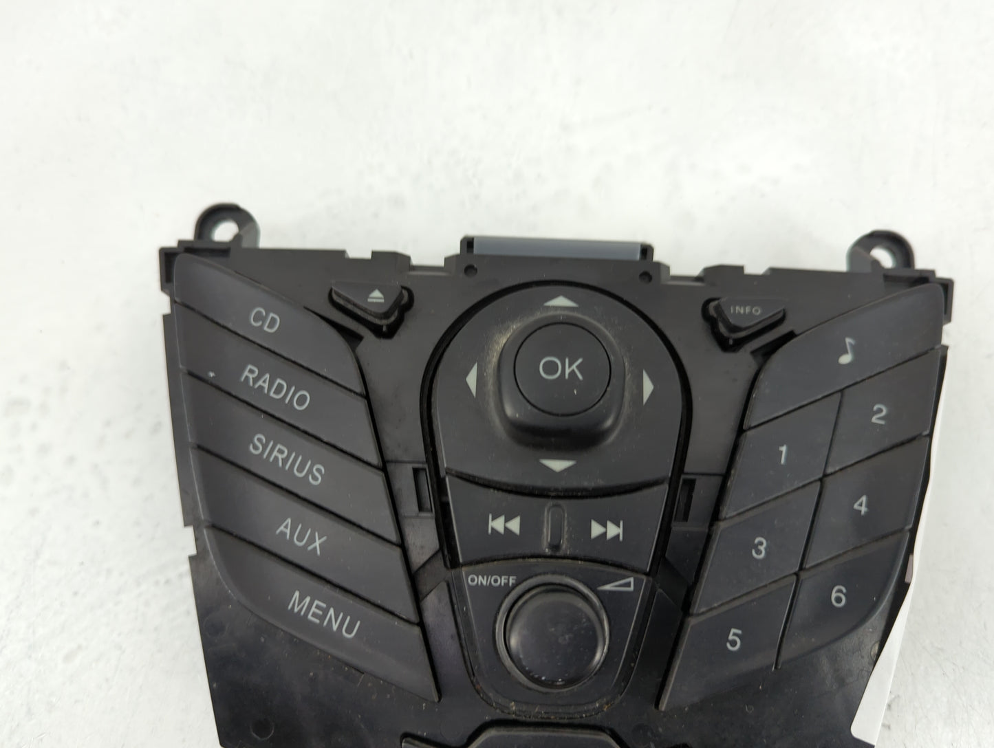 2011-2013 Ford Fiesta Radio AM FM Cd Player Receiver Replacement P/N:AE8T18K811AA Fits Fits 2011 2012 2013 OEM Used Auto Par