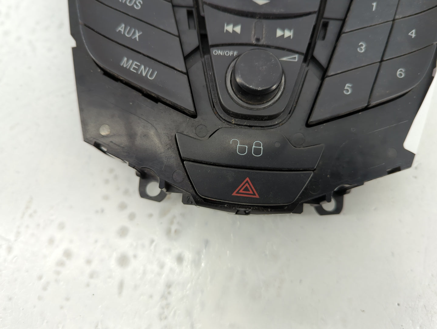 2011-2013 Ford Fiesta Radio AM FM Cd Player Receiver Replacement P/N:AE8T18K811AA Fits Fits 2011 2012 2013 OEM Used Auto Par