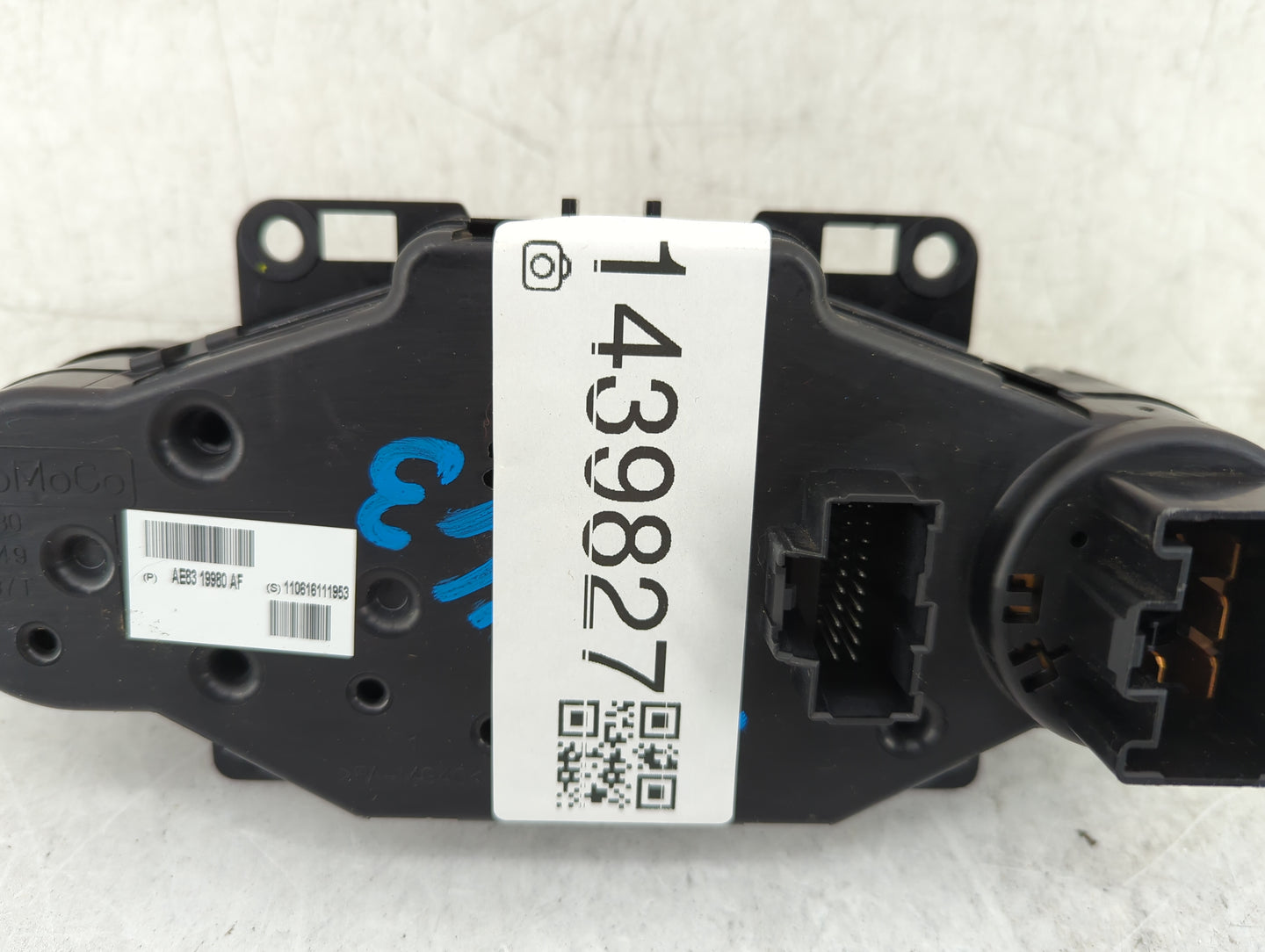 2011-2013 Ford Fiesta Climate Control Module Temperature AC/Heater Replacement P/N:AE83 19980 AF Fits Fits 2011 2012 2013 OE