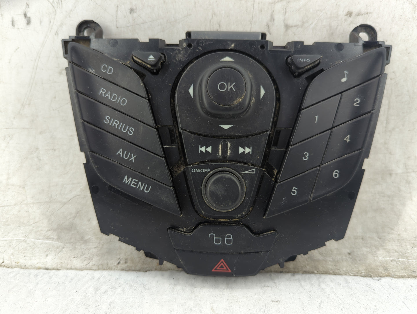 2011-2013 Ford Fiesta Radio Control Panel 1442485 - Oemusedautoparts1.com