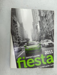2011 Ford Fiesta Owners Manual Book Guide P/N:BE8J 19A321 EA BW7J 19T201 DA OEM Used Auto Parts - Oemusedautoparts1.com