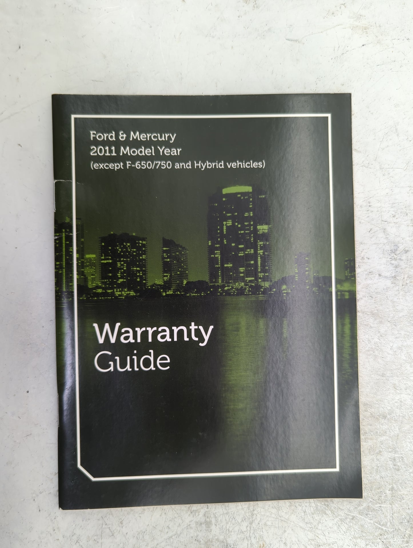 2011 Ford Fiesta Owners Manual Book Guide P/N:BE8J 19A321 EA BW7J 19T201 DA OEM Used Auto Parts - Oemusedautoparts1.com